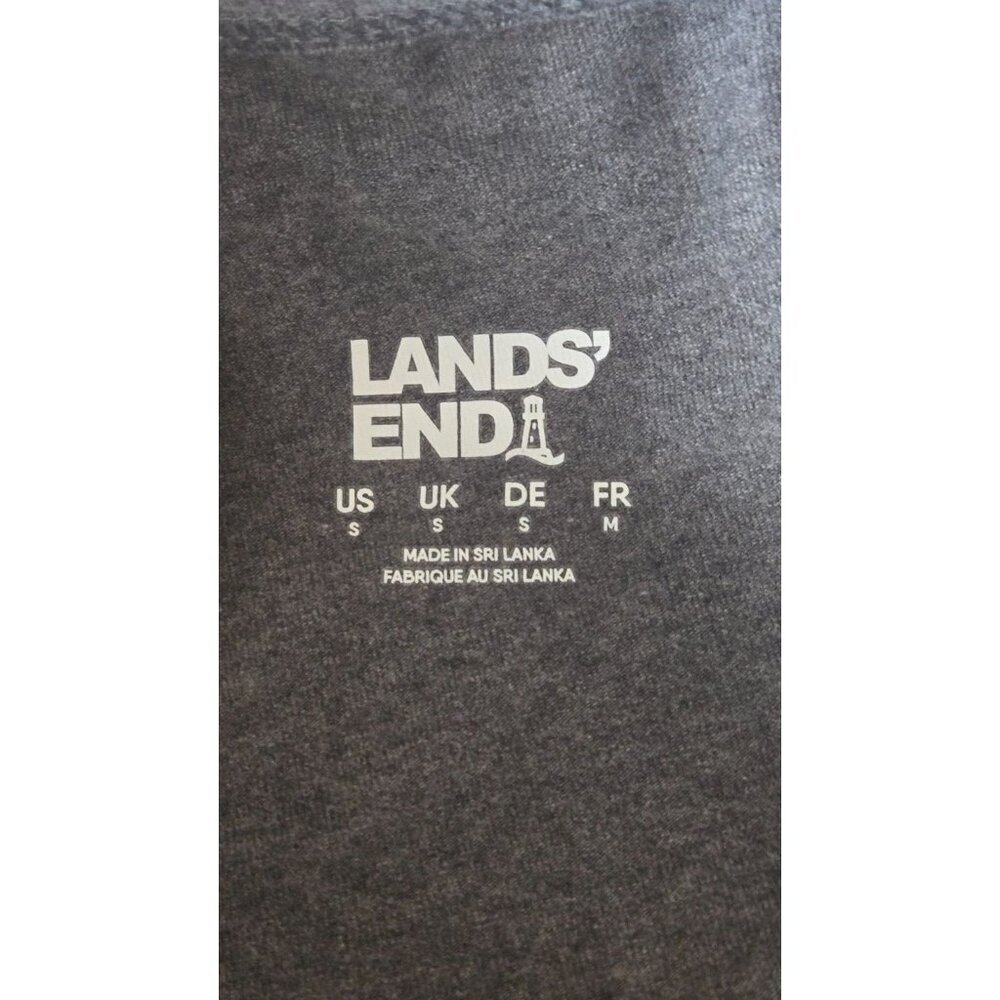 Lands' End Pants, Women's Gray Pull On Straight Leg Leggings size S - Picture 4 of 8